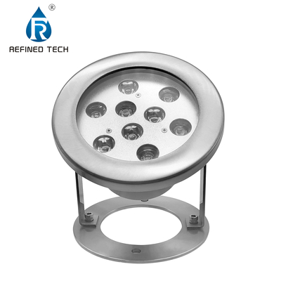 ซื้อ โคมไฟใต้น้ำ LED กันน้ำป้องกันการกัดกร่อน 12W 18W 25W online manufacture