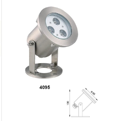 RGB 3 In 1 ไฟ LED ใต้น้ำ 12V ป้องกันการกัดกร่อนในทางปฏิบัติ