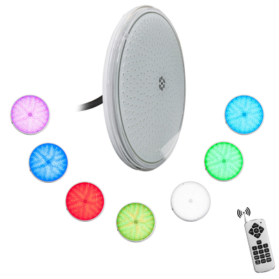 กันน้ำ LED PAR56 RGB Pool Lights 170 * 12mm สำหรับ Inground Pools RF-003B-252