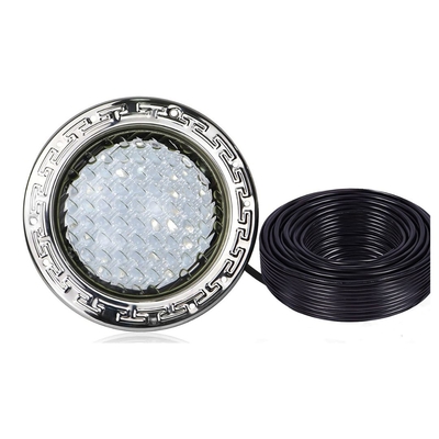 ผลการทาสีน้ํา ไฟสระว่ายน้ํา LED มีมุมรังสี 120 ° และความสว่าง 1200LM