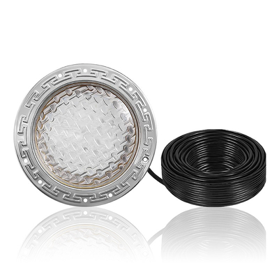 AC110-220V LED Pool Bulb with 120° Beam Angle และวัสดุ PC สําหรับการติดตั้งง่าย