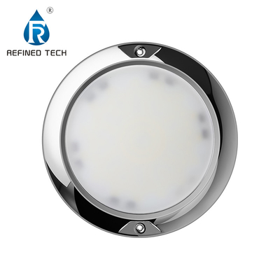 Ultra Thin 316L สแตนเลส ติดผนัง Pool Light IP68 และ AC/DC 12V/24V