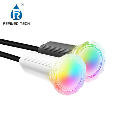 ไฟระดับสระว่ายน้ําแบบ LED ที่เต็มไปด้วยธารมี IP68 ไฟระดับสระว่ายน้ํา OEM / ODM
