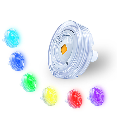 ปรับปรุง IP68 PC Led Reflector Para Piscina 6W ไฟสว่างสูงสระว่ายน้ํา